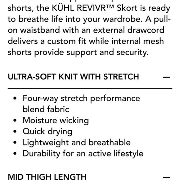 Kuhl Skort - Picture 6 of 6